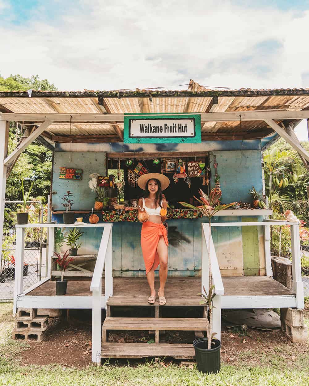 Waikane Fruit Hut in Honolulu Hawaii