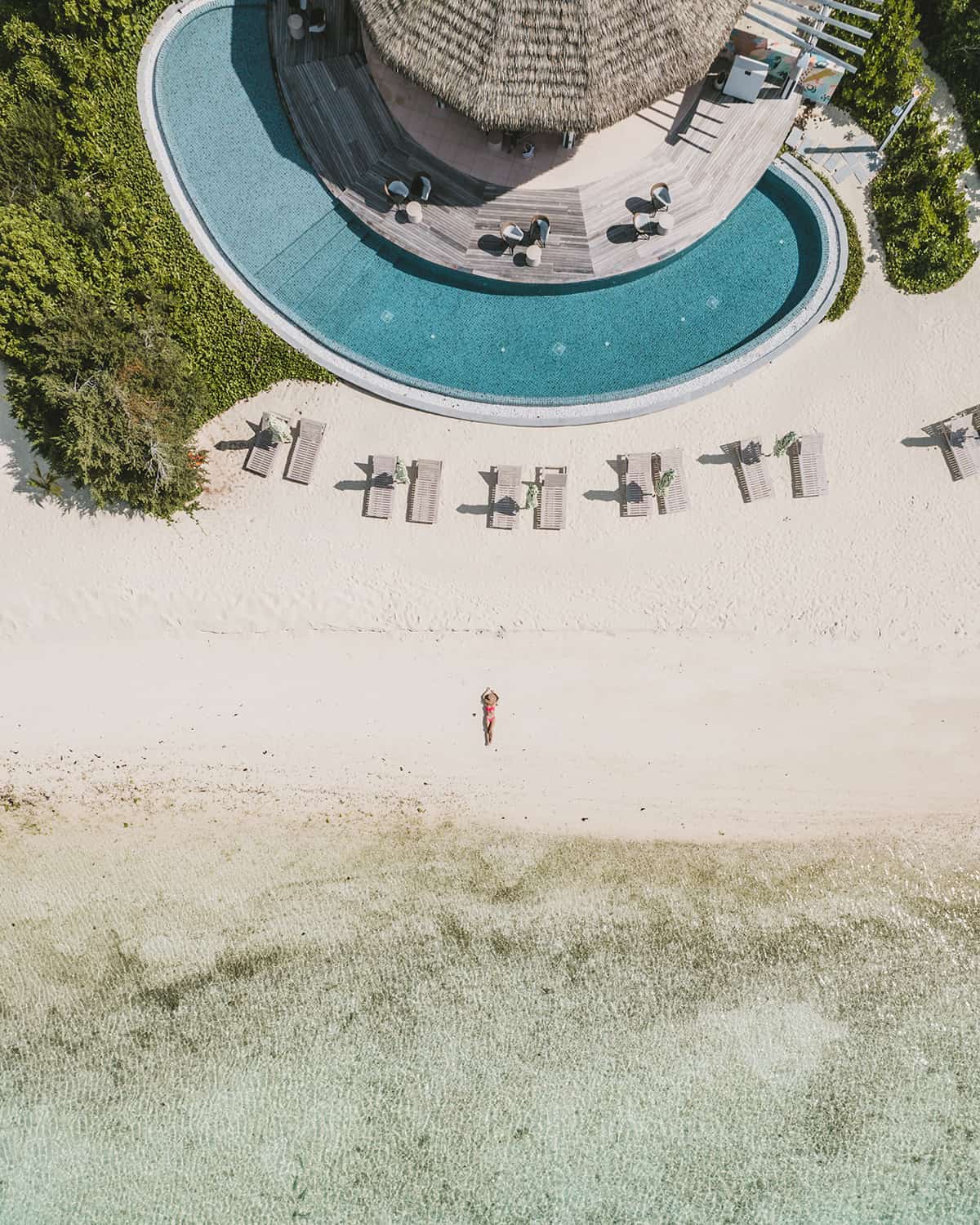 Le Meridian Maldives pool