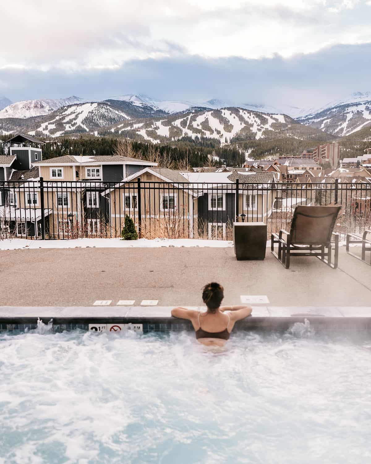 Hot tub in Breckenridge Colorado 