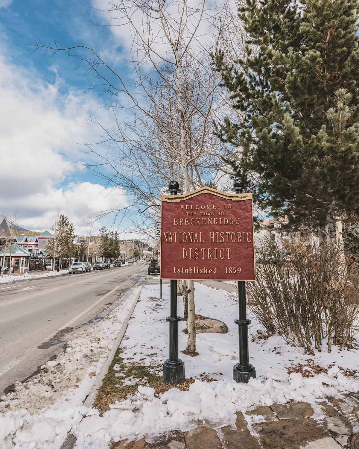 Main St Breckenridge Colorado