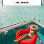 Overwater bungalow at Le Meridien Maldives