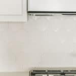 Clay Imports Palmas white tile for kitchen backsplash