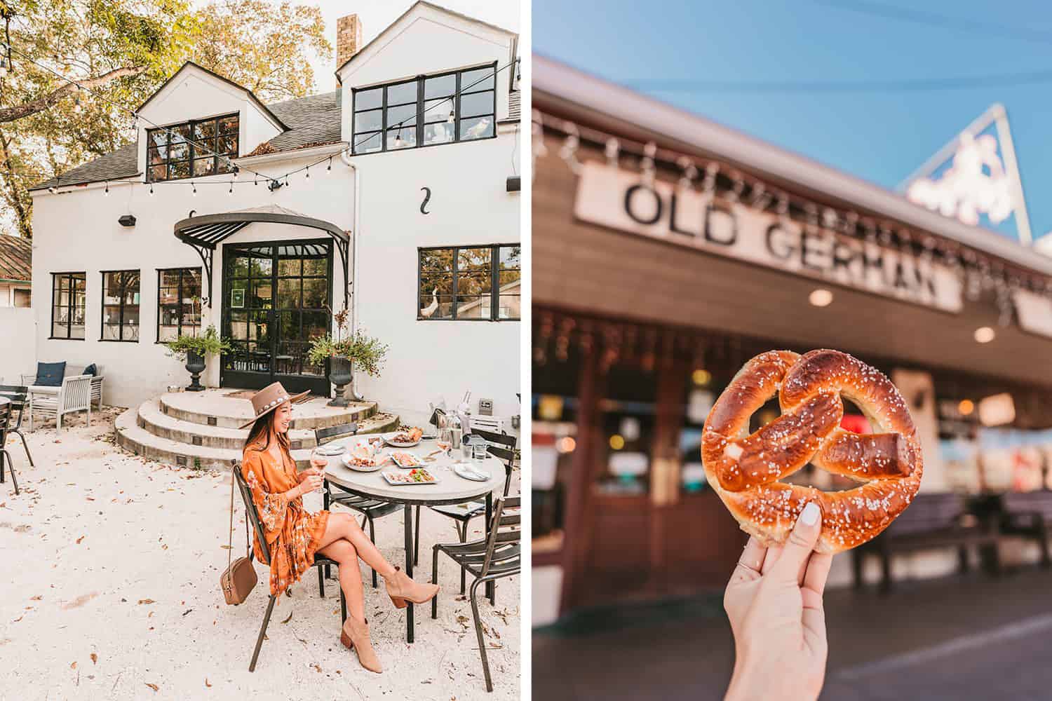 Fredericksburg texas roamingtheusa Best food in fredericksburg