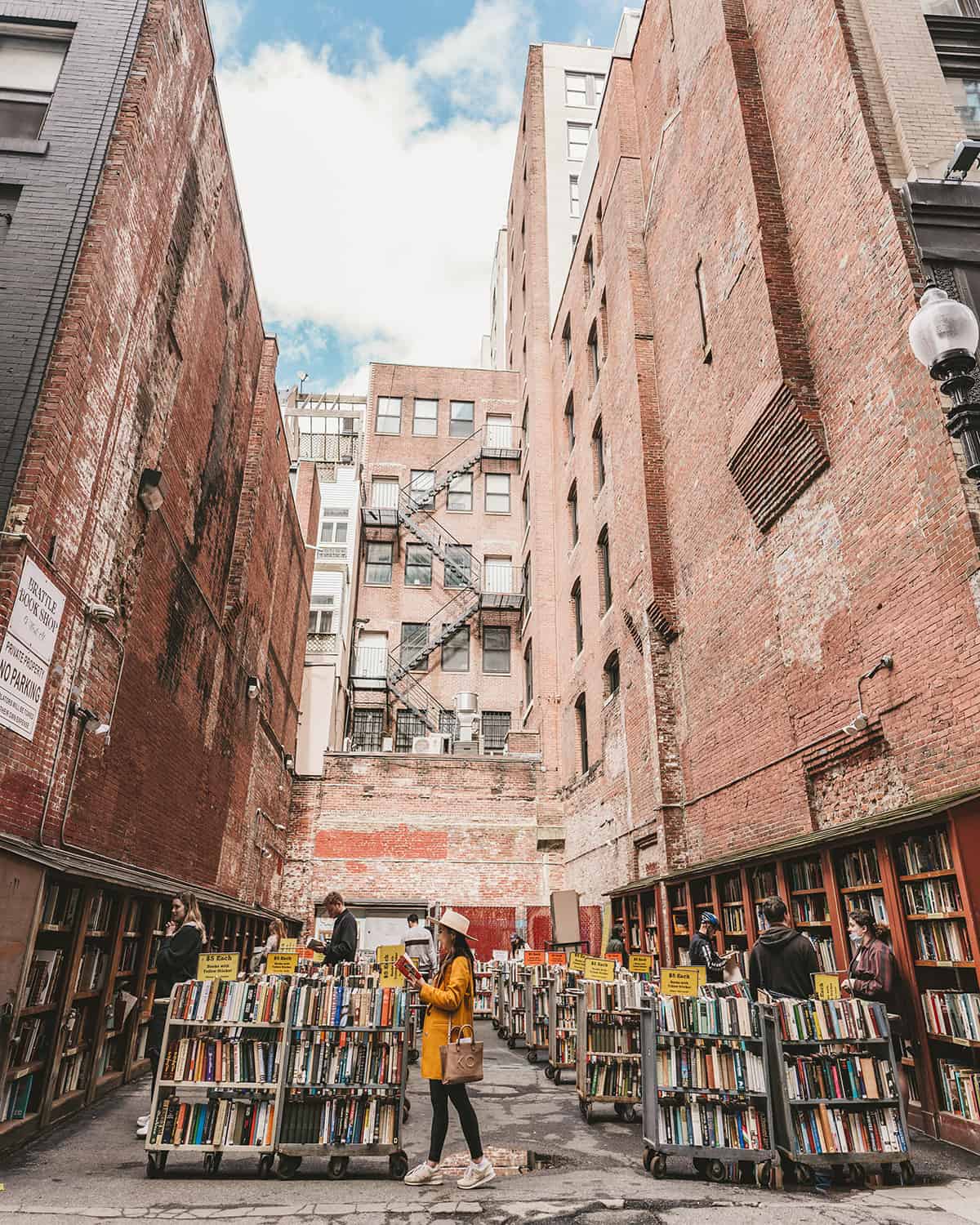 Brattle Bookstore in Boston MA