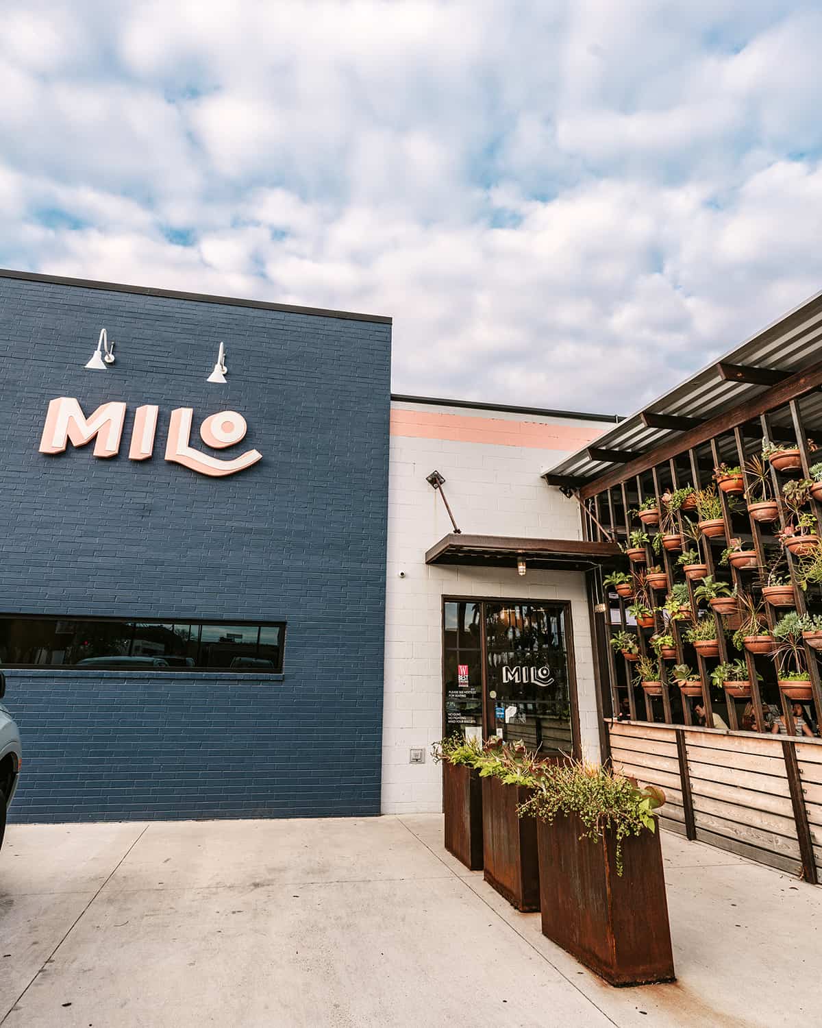 Milo Restaurant in Waco Texas
