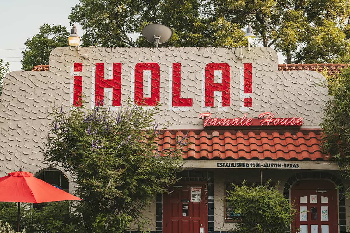 Hola, Tamale House in Austin Texas