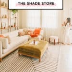 Before + After: The Shade Store | roman shades, drapes
