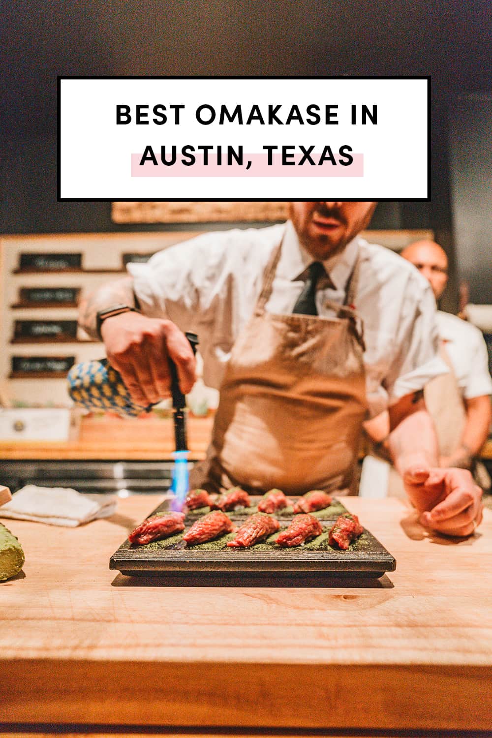 Japanese sushi omakase in Austin Texas