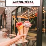 Best ice cream shops in Austin Texas