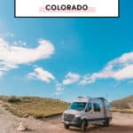 5-day road trip through Colorado in a camper van