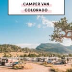 5-day road trip through Colorado in a camper van