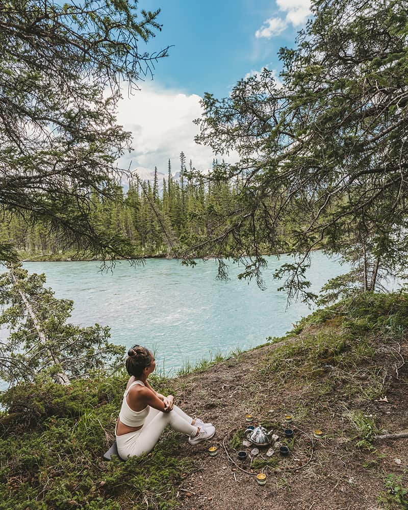 Forest bathing by Fairmont Banff National Park