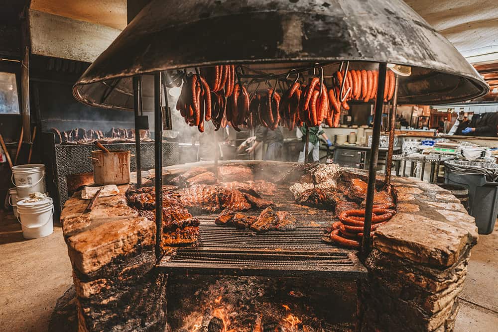 Salt Lick BBQ in Dripping Springs, Texas