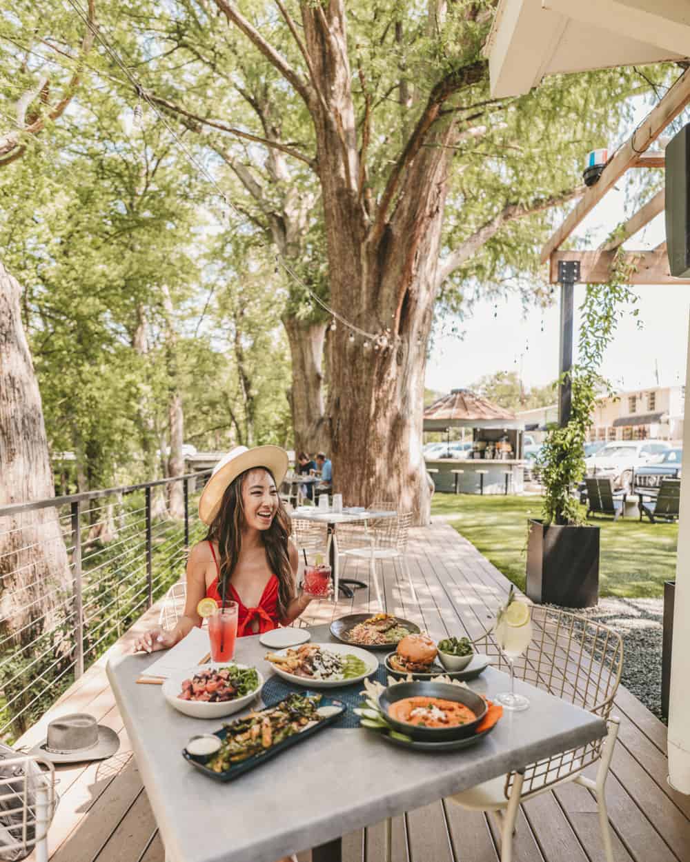 Creekhouse restaurant in Wimberley Texas