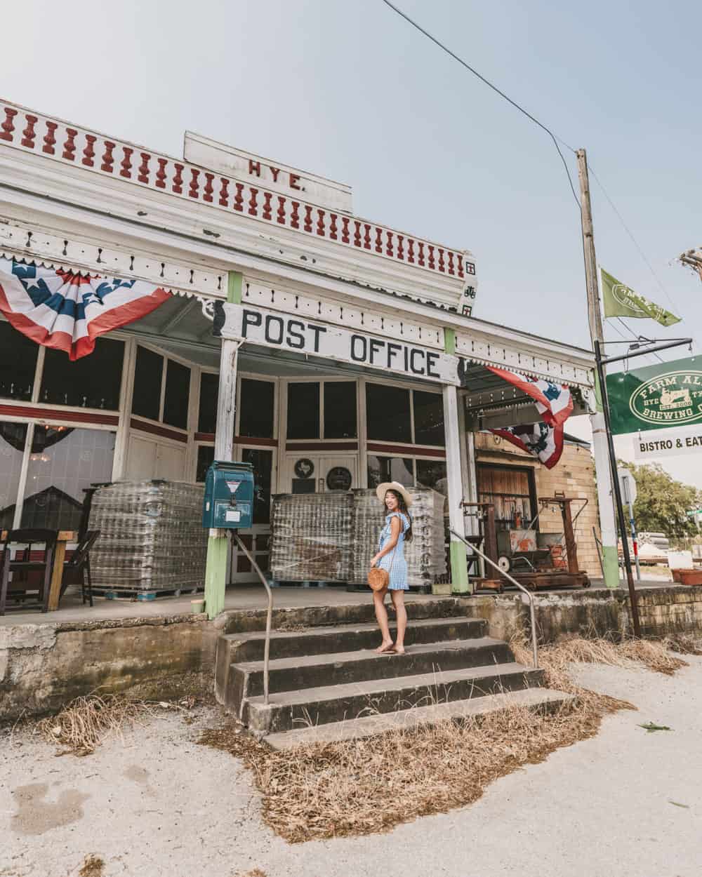 Hye General Store & Post Office in Hye Texas