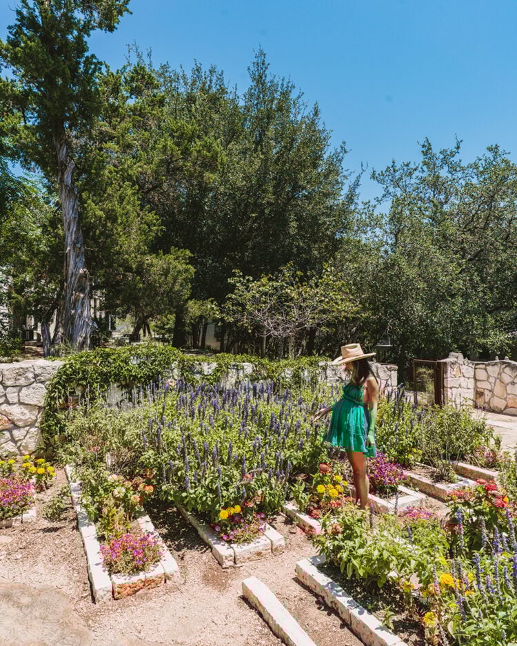 Miraval Austin gardens